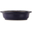 Oval blue bonsai pot by Kakuzan - 510 x 415 x 105 mm