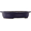 Maceta ovalada azul para bonsái de Kakuzan - 510 x 415 x 105 mm