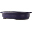 Oval blue bonsai pot by Kakuzan - 510 x 415 x 105 mm