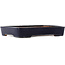 Maceta rectangular azul para bonsái de Yamafusa - 410 x 305 x 75 mm