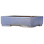 Rechthoekige blauwe bonsai pot van Hattori - 365 x 275 x 95 mm