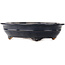 Oval blue bonsai pot by Reiho - 425 x 320 x 95 mm