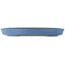 Vaso bonsai ovale blu di Reiho - 410 x 275 x 40 mm