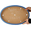 Pot à bonsaï ovale bleu de Reiho - 410 x 275 x 40 mm