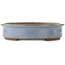Vaso bonsai ovale blu di Yamaaki - 480 x 370 x 85 mm