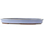 Vaso bonsai ovale blu di Yamaaki - 480 x 355 x 55 mm