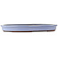 Ovale blauwe bonsai pot van Yamaaki - 480 x 355 x 55 mm