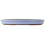 Vaso bonsai ovale blu di Yamaaki - 480 x 355 x 55 mm