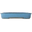 Rectangular blue bonsai pot by Koyou - 450 x 335 x 75 mm