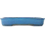 Maceta rectangular para bonsái de color azul de Koyou - 450 x 335 x 75 mm