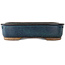 Rechthoekige blauwe bonsai pot - 470 x 365 x 85 mm