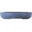 Ovale blauwe bonsai pot van Hattori - 370 x 280 x 80 mm