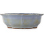 Lotus blue bonsai pot by Yamaaki - 360 x 285 x 85 mm