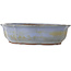 Lotus blue bonsai pot by Yamaaki - 360 x 285 x 85 mm