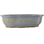 Lotus blue bonsai pot by Yamaaki - 360 x 285 x 85 mm