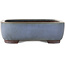 Rechthoekige blauwe bonsai pot van Yamaaki - 380 x 305 x 100 mm