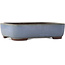 Maceta rectangular azul para bonsái de Yamaaki - 380 x 305 x 100 mm