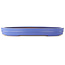 Oval blue bonsai pot by Reiho - 525 x 370 x 60 mm