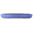 Pot à bonsaï ovale bleu de Reiho - 525 x 370 x 60 mm