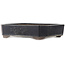 Pot à bonsaï rectangulaire bleu de Yamaaki - 415 x 320 x 85 mm