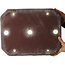 Pot à bonsaï rectangulaire bleu de Yamaaki - 415 x 320 x 85 mm