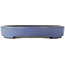 Maceta ovalada azul para bonsái de Yamafusa - 470 x 350 x 60 mm