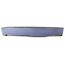 Ovale blauwe bonsai pot van Yamafusa - 470 x 350 x 60 mm