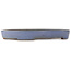 Maceta ovalada azul para bonsái de Yamafusa - 470 x 350 x 60 mm