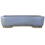 Maceta rectangular azul para bonsái de Yamafusa - 370 x 285 x 95 mm