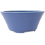 Pot à bonsaï rond bleu de Seifu - 145 x 145 x 70 mm