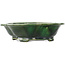 Mokko green bonsai pot by Seizan - 180 x 155 x 50 mm