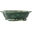 Vaso bonsai verde Mokko di Seizan - 180 x 155 x 50 mm