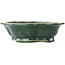 Vaso bonsai verde Mokko di Seizan - 180 x 155 x 50 mm