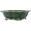 Vaso bonsai verde Mokko di Seizan - 180 x 155 x 50 mm
