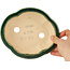 Vaso bonsai verde Mokko di Seizan - 180 x 155 x 50 mm