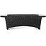 Maceta rectangular para bonsái de color negro y azul de Fuka - 150 x 105 x 45 mm