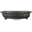 Pot à bonsaï Mokko noir de Takao Kouyo - 145 x 115 x 35 mm