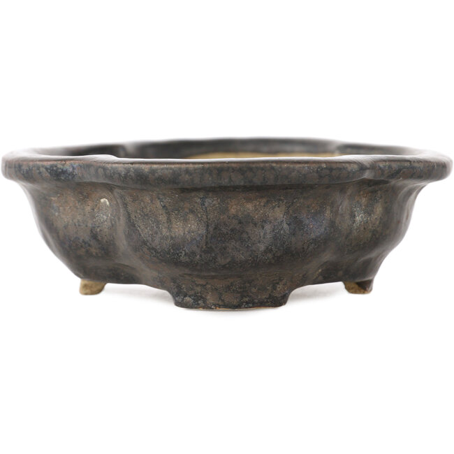 Maceta para bonsái negra Mokko de Takao Kouyo - 145 x 115 x 35 mm