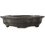 Vaso bonsai nero Mokko di Takao Kouyo - 145 x 115 x 35 mm