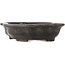 Pot à bonsaï Mokko noir de Takao Kouyo - 145 x 115 x 35 mm