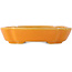 Pot à bonsaï orange mokko - 113 x 95 x 25 mm
