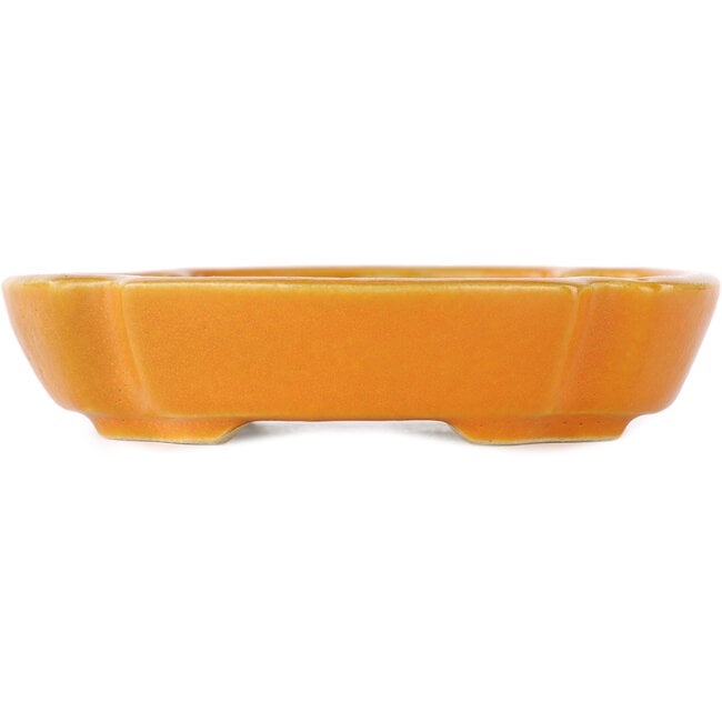 Mokko orange bonsai pot - 113 x 95 x 25 mm