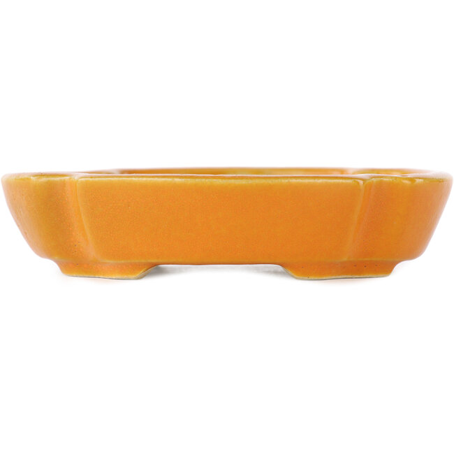 Mokko oranje bonsai pot - 113 x 95 x 25 mm