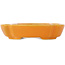 Pot à bonsaï orange mokko - 113 x 95 x 25 mm