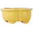 Mokko yellow bonsai pot by Fuka - 75 x 65 x 30 mm