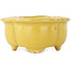 Mokko yellow bonsai pot by Fuka - 75 x 65 x 30 mm