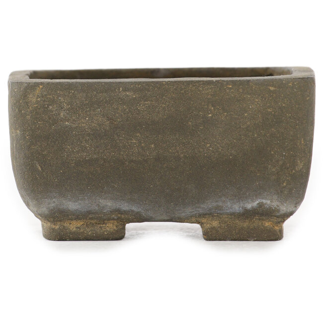 Rectangular unglazed bonsai pot - 60 x 50 x 30 mm