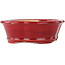Maceta para bonsái Mokko roja de Eime Yozan - 140 x 120 x 50 mm