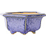 Maceta hexagonal violeta para bonsái de Eime Yozan - 105 x 105 x 50 mm