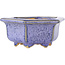 Pot à bonsaï hexagonal violet par Eime Yozan - 105 x 105 x 50 mm